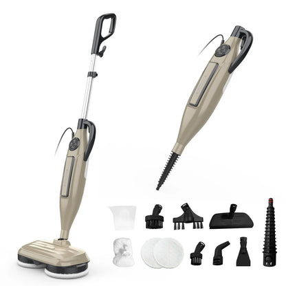 DEVOAC VM6 Electric Rotating Steam Mop & Household Steam Cleaner, All-in-One Steam Cleaning System with 3 Steam Settings, Fast Heat Technology, Ideal for Floor, Tile, Kitchen Surface, Cabinet, Gap and Daily Household Deep Clean